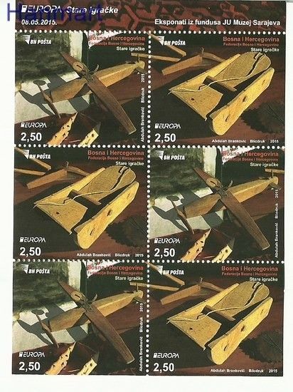Znaczek Bośnia i Hercegowina 2015 Mi mh 664-665 Czyste **