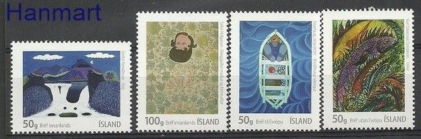 Znaczek Islandia 2010 Mi 1291-1294 Czyste **