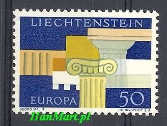 Znaczek Liechtenstein 1963 Mi 431 Czyste **