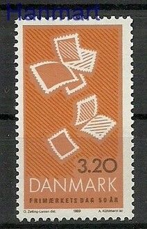 Znaczek Dania 1989 Mi 960 Czyste **