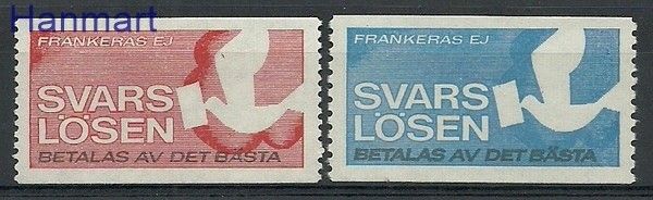 Znaczek Szwecja 1969 Mi aut por 2-3 Czyste **