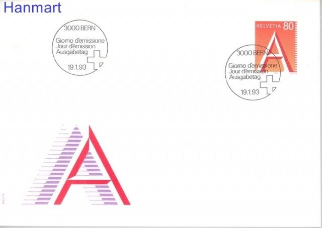 Znaczek Szwajcaria 1993 Mi 1490 FDC