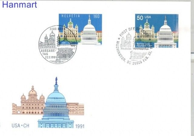 Znaczek Szwajcaria 1996 Mi 1442 FDC