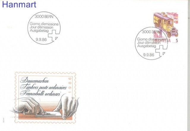 Znaczek Szwajcaria 1986 Mi 1321ya FDC