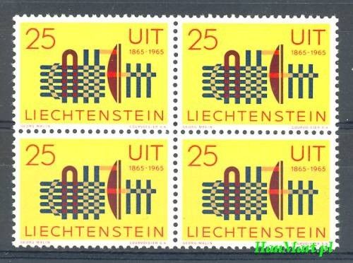 Znaczek Liechtenstein 1965 Mi 458 Czyste **