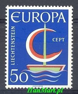 Znaczek Liechtenstein 1966 Mi 469 Czyste **