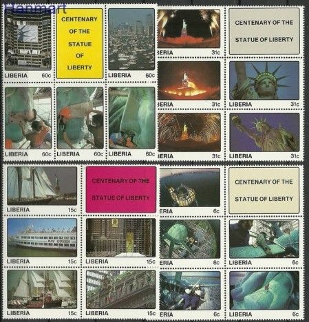 Znaczek Liberia 1987 Mi 1378-1397 Czyste **
