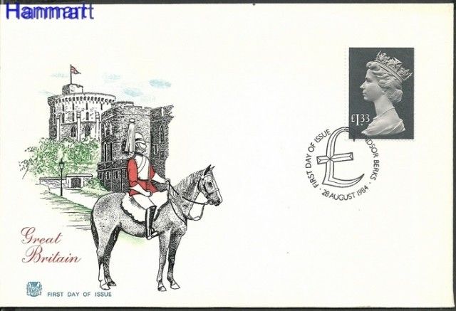 Znaczek Wielka Brytania 1984 Mi 1007 FDC