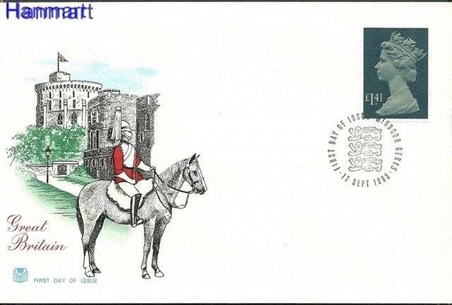 Znaczek Wielka Brytania 1985 FDC