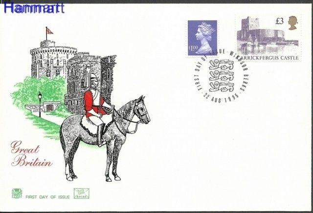 Znaczek Wielka Brytania 1995 Mi 1585-1586 FDC