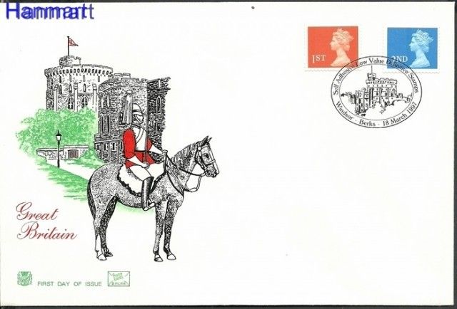 Znaczek Wielka Brytania 1996 Mi 1688-1689 FDC
