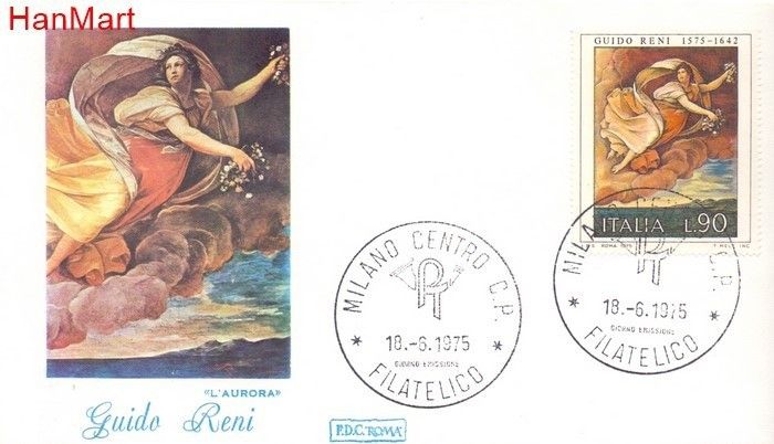 Znaczek Włochy 1975 Mi 1496 FDC