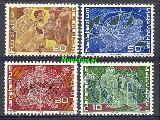 Znaczek Liechtenstein 1969 Mi 508-511 Czyste **