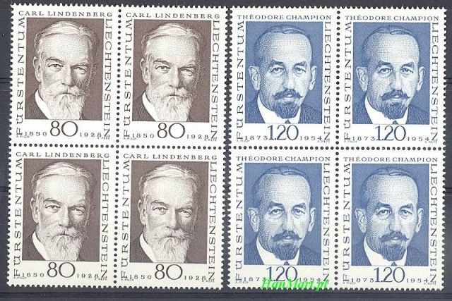 Liechtenstein 1969 Mi 512-513 Czyste **