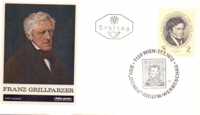 Znaczek Austria 1972 Mi 1381 FDC