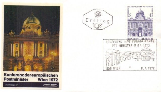 Znaczek Austria 1972 Mi 1385 FDC