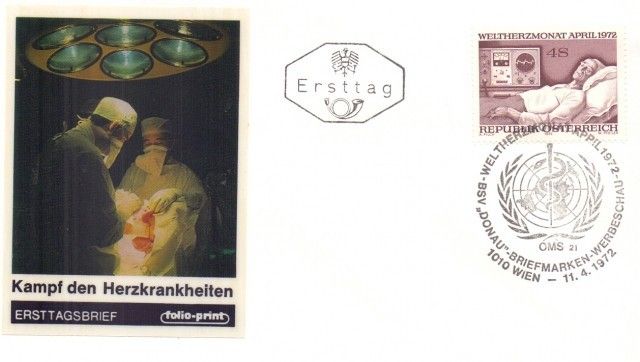 Znaczek Austria 1972 Mi 1386 FDC