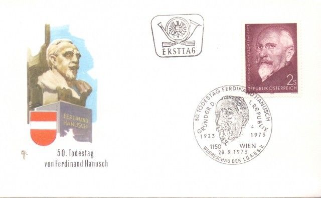 Znaczek Austria 1973 Mi 1425 FDC