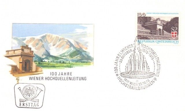 Znaczek Austria 1973 Mi 1429 FDC