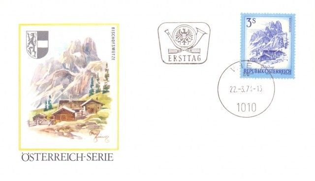 Znaczek Austria 1974 Mi 1442 FDC