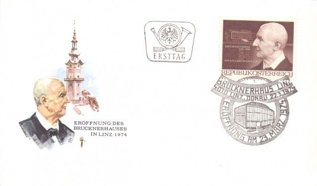 Znaczek Austria 1974 Mi 1443 FDC