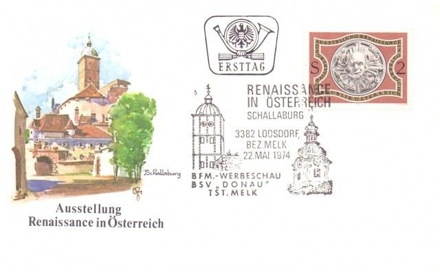 Znaczek Austria 1974 Mi 1452 FDC