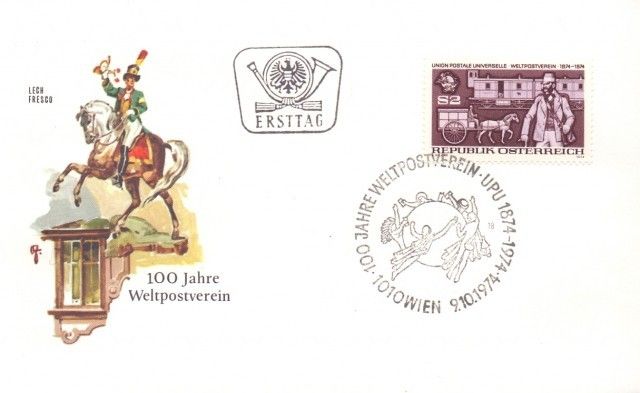 Znaczek Austria 1974 Mi 1466 FDC