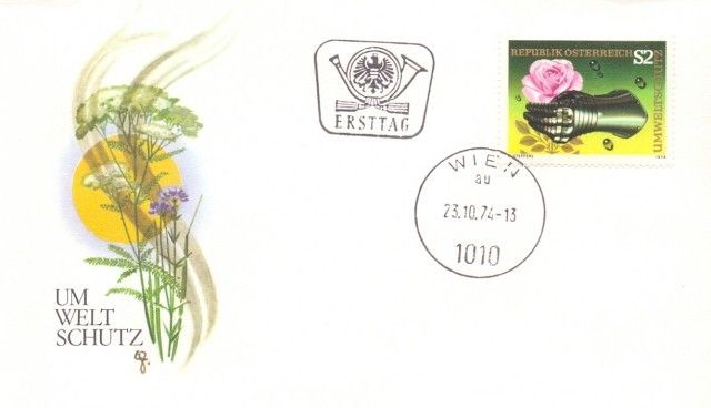 Znaczek Austria 1974 Mi 1469 FDC