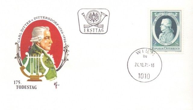 Znaczek Austria 1974 Mi 1470 FDC