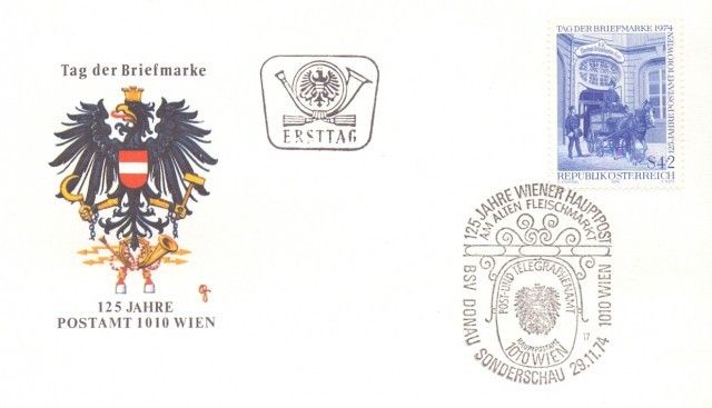 Znaczek Austria 1974 Mi 1471 FDC