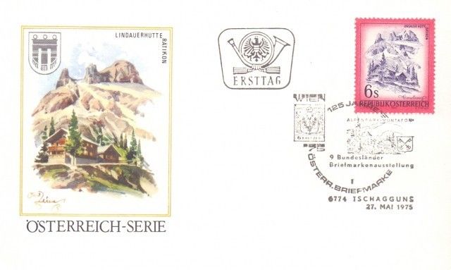 Znaczek Austria 1975 Mi 1477 FDC