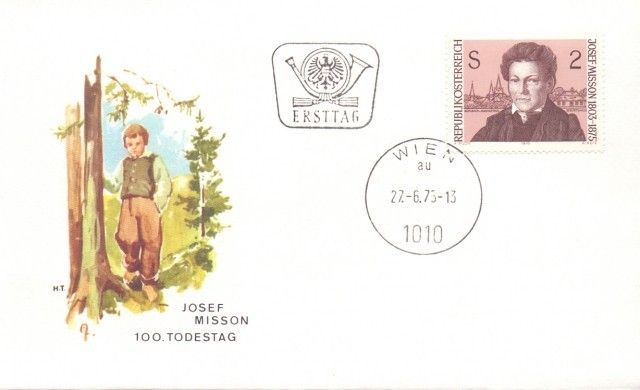 Znaczek Austria 1975 Mi 1489 FDC