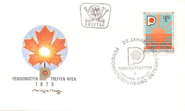 Znaczek Austria 1975 Mi 1490 FDC