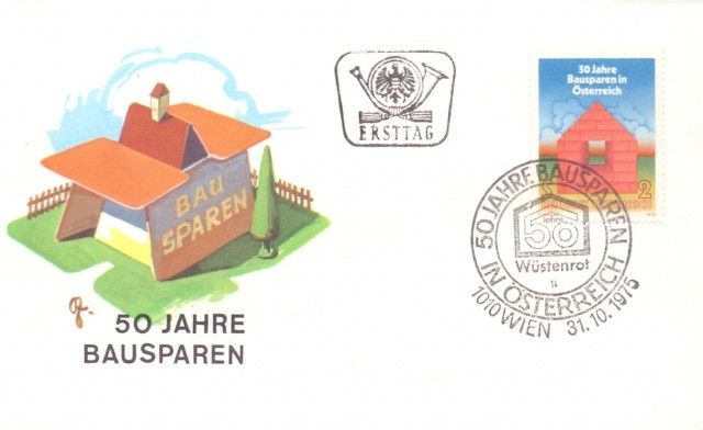 Znaczek Austria 1975 Mi 1497 FDC