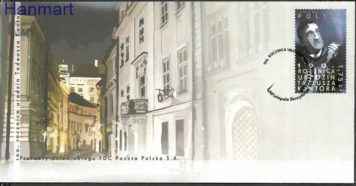 Znaczek Polska 2015 Mi 4758 Fi 4608 FDC