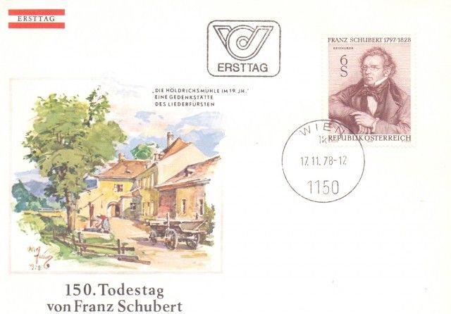 Znaczek Austria 1978 Mi 1590 FDC