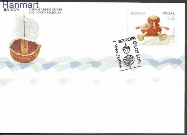 Znaczek Polska 2015 Mi 4762 Fi 4612 FDC