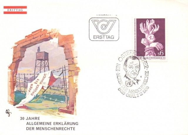 Znaczek Austria 1978 Mi 1595 FDC