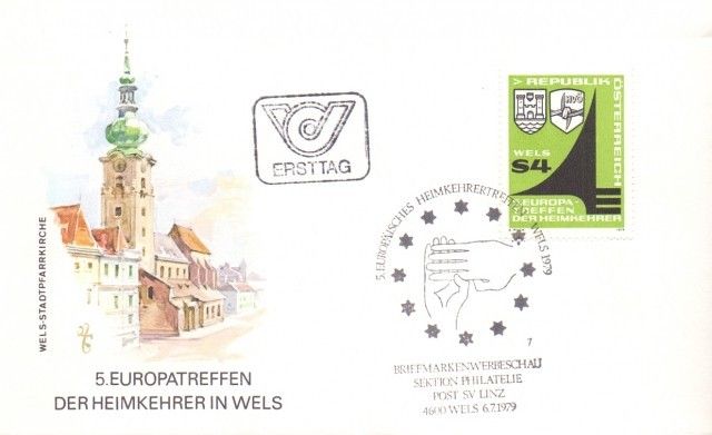 Znaczek Austria 1979 Mi 1615 FDC