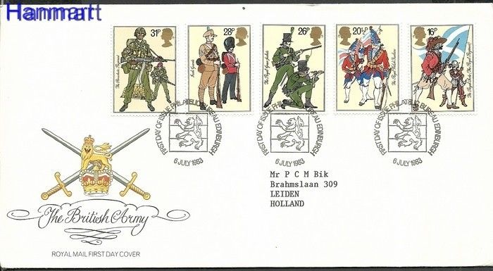 Znaczek Wielka Brytania 1983 FDC