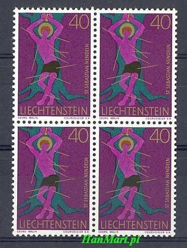 Znaczek Liechtenstein 1971 Mi 543 Czyste **