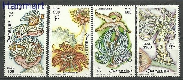 Znaczek Somalia 2000 Mi 798-801 Czyste **