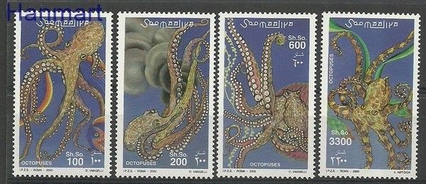 Znaczek Somalia 2000 Mi 828-831 Czyste **