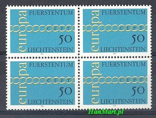 Znaczek Liechtenstein 1971 Mi 545 Czyste **