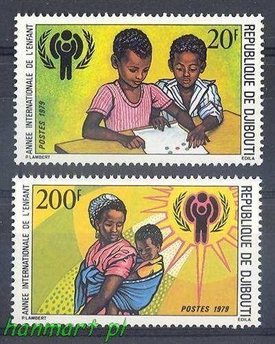 Znaczek Dżibuti 1979 Mi 241-242 Czyste **