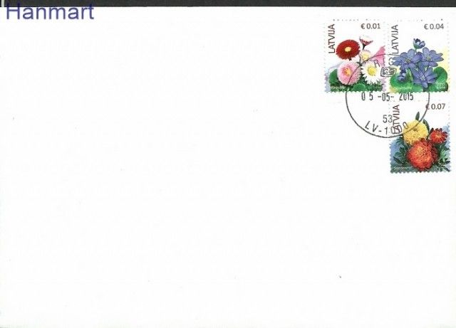 Znaczek Łotwa 2015 FDC