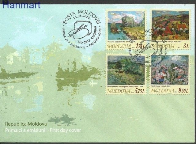 Znaczek Mołdawia 2015 Mi 919-922 FDC