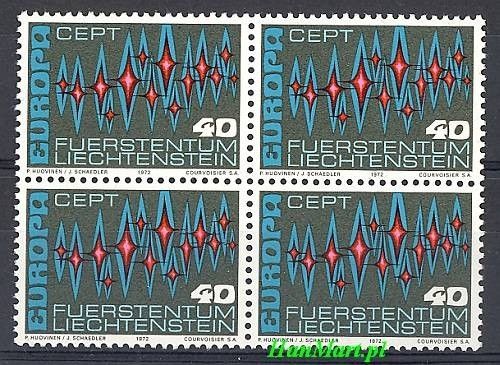 Znaczek Liechtenstein 1972 Mi 564 Czyste **