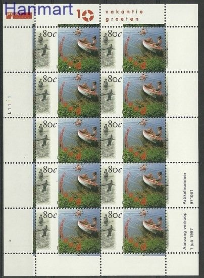 Znaczek Holandia 1997 Mi ark 1623 Czyste **