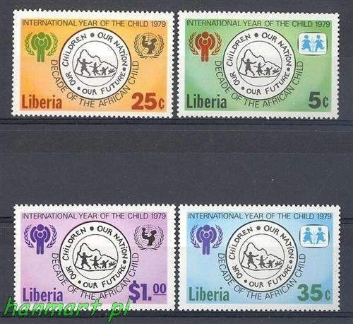 Znaczek Liberia 1979 Mi 1090-1093 Czyste **